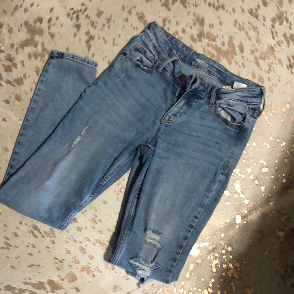 Old navy rockstar skinny jeans